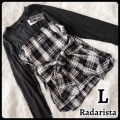 【新品】Radarista トップス 長袖 チェック L