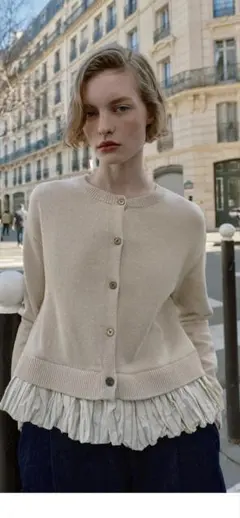 ZARA ポプリンコンビニットジャケット S新品未使用タグ付き - メルカリ