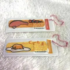 산리오 KIRIMIちゃん. ぐでたま 絆創膏風キーホルダー