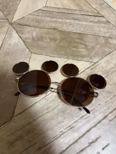 ミッキーマウス型サングラス ブラウンレンズ ディズニー