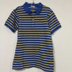 ミキハウス ポロシャツ M 160 男の子 ボーダー