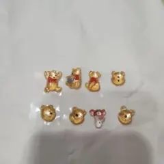 くまのプーさん ステッカー 8個セット　ボンドロ