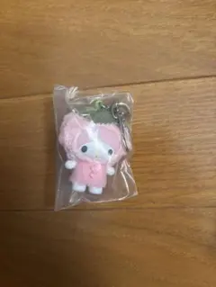 ちびっとも　和菓子 マイメロディキーホルダー