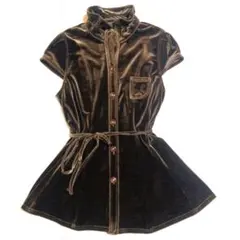 ☆Burette Club 　ベロア風　フレンチスリーブジャケット　チュニック