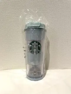 新品未使用スタバ ジェラピケ ベアスノードームボーダータンブラー ミントグリーン