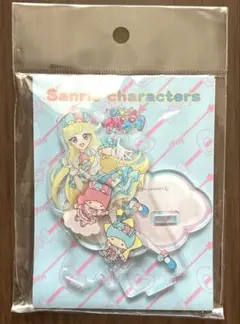 ひみつのアイプリ　サンリオコラボ　アクリルスタンド　みつき×リトルツインスターズ
