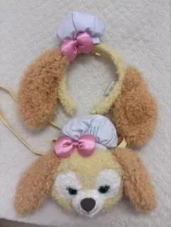 ディズニー クッキー・アン カチューシャ ぬいぐるみポシェット - メルカリ