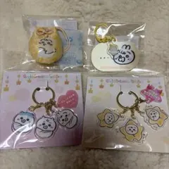 ちいかわ　うさぎ　ベビー　キーホルダー　御守り　アクリルチャーム　4点セット