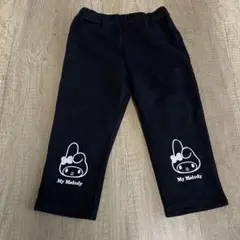 My Melody 黒 パンツ 90