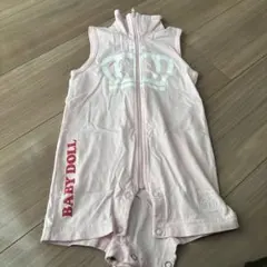 BABY DOLL ピンクロンパース 80サイズ