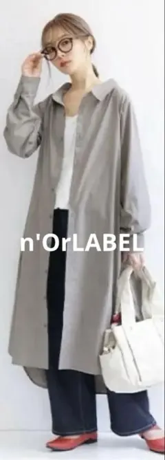 ★お値下げ中★n'OrLABEL★シャツワンピース