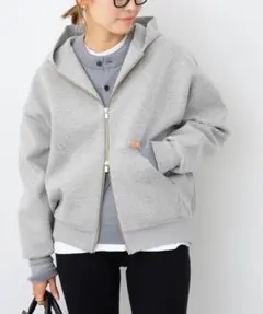 美品✨ Deuxieme Classe Oversized ジップ フーディー 3084000543122401_01_9045w.jpeg