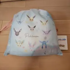 ポケモン　ポケットモンスター　プレミアムザッカ巾着付ブランケット