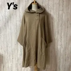 レディース Y's ヨウジヤマモト フーディー ポンチョタイプ コートのサムネイル