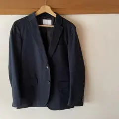 INHERIT ネイビー テーラードジャケット