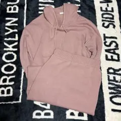 GRL フーディトップスXタイトスカートニットセットアップ