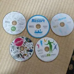 【お得】はじめてのwii　パーティ　スポーツ、スポーツリゾート　fit+ソフトの