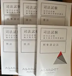 2025目標アガルート旧司法試験論文過去問解析講座