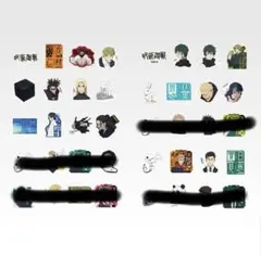 呪術廻戦　一番くじ　死滅回遊〜壱〜　N賞ステッカーセット6種8個セット