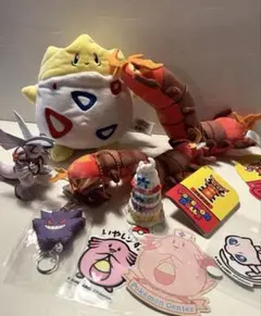 【Pokémon】トゲピー、マルヤクデぬいぐるみ他9点セット