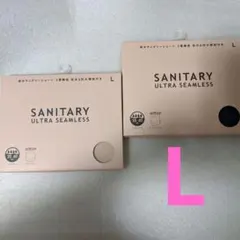 エアリズム吸水サニタリーショーツ（スタンダード・ジャストウエスト）L 　2点