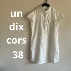 un dix cors アンディコール　リネン　麻　シャツ　チュニック　半袖