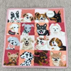 Feiler フェイラー　 ルック！マイドッグ　タオルハンカチ　　新品未使用