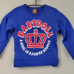 【美品】BABYDOLL 長袖トレーナー　110cm