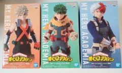 僕のヒーローアカデミア　緑谷　出久　爆豪　勝己　轟　焦凍　フィギュア