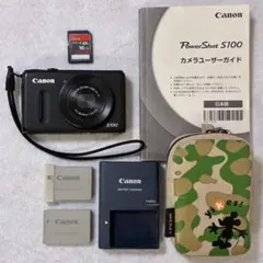 【完動美品】Canon PowerShot S100★SDカード＆予備電池付 2026年最新】canon power shot s100の人気アイテム - メルカリ