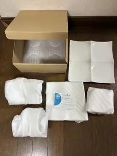 【6点セット】真っ白な小鉢 皿 分別皿など 「織部」の食器セットのサムネイル