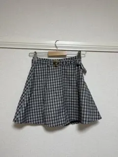 dazzlin ダズリン　チェック柄フレアスカート