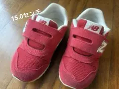 New Balance 373 レッド スニーカー
