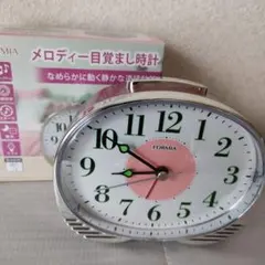 FORMIA メロディー目覚まし時計 HT-A045W-PK