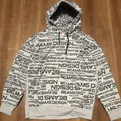 ビームス× ティゴラ BEAMS DESIGN × TIGORA 総柄 パーカー