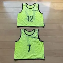 molten ビブス 7番 12番 2枚セット小学生用のサムネイル