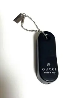 GUCCI グッチ 本革 レザー キーホルダー ブラック