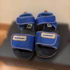 mikihouse サンダル 18cm ブルーのサムネイル