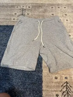 GU スウェットハーフパンツ　XL グレー　ジーユー