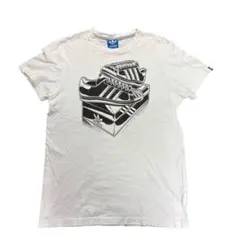 00s adidas プリントTシャツ　スーパースター　ヴィンテージ　8Saのサムネイル