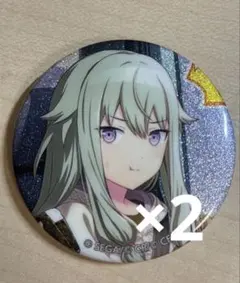 草薙寧々　グリッター缶バッチ　お正月