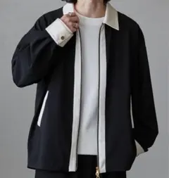 Lui's(ルイス)24SS クレリック切替ジップシャツブルゾン　Mサイズのサムネイル