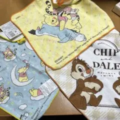 ループタオル セット　プーさん　チップアンドデール