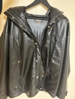 [完売品] ADRER レザーマウンテンパーカー S