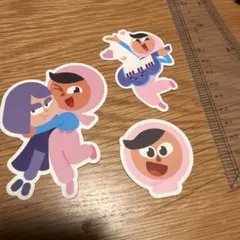 Duolingo ステッカー 3枚セットのサムネイル
