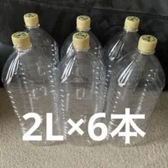 【在庫整理SALE！】空ペットボトル　2L×6本