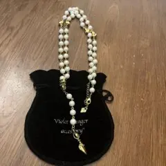 【レア】Violet Hanger スカル　パールネックレスのサムネイル