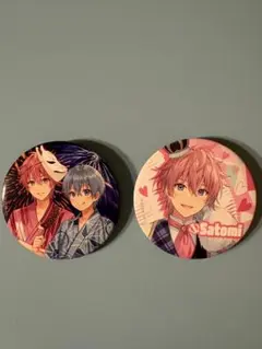 すとぷり さとみ ころん 缶バッジ 2個セット