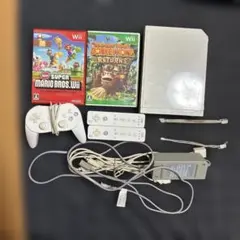 Nintendo Wii本体とwiiソフト2本セット