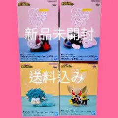 ヒロアカ　デクシープ　バクドッグ　ショートキャット　オチャネコ　フィギュア　4個